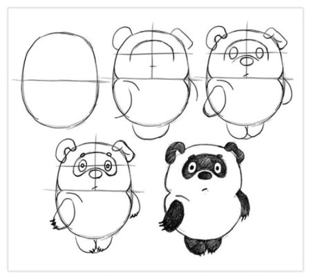 Рисование бабочки поэтапно