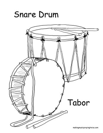 Барабаны скетч