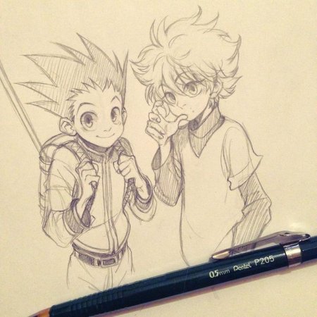 Киллуа скетч