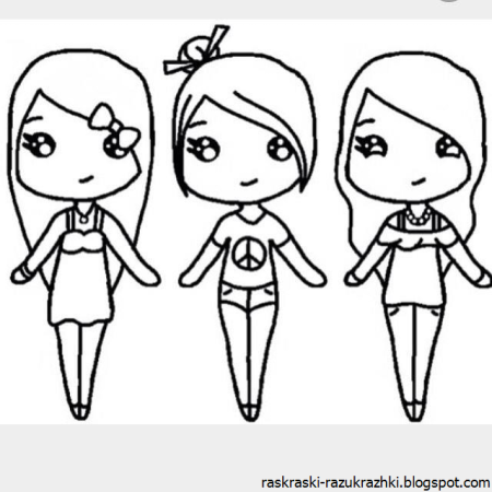 Рисунки для срисовки легкие для девочек