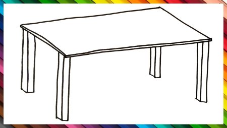 Поэтапное рисование мебели