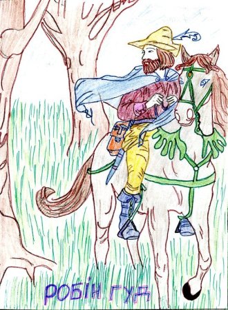 Рисунок к балладе Лесной царь