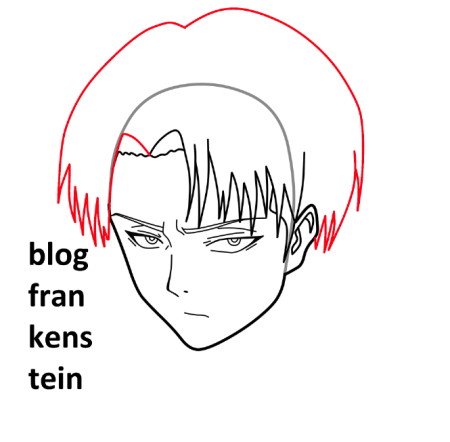 Пошаговые рисунки атака титанов