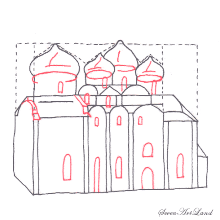 Детский рисунок Софийский собор