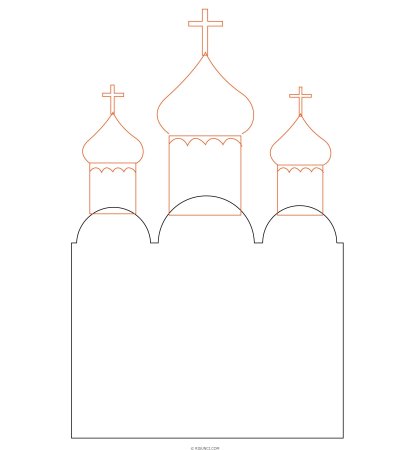 Зарисовка храма