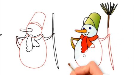 Олаф рисовать