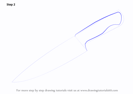 Ножик рисунок боевой