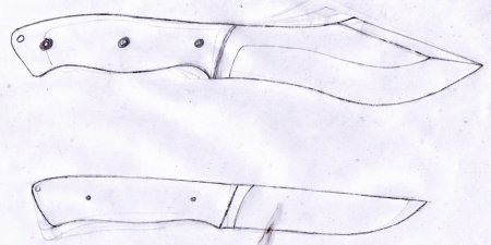 Шаблоны для выжигания на нож