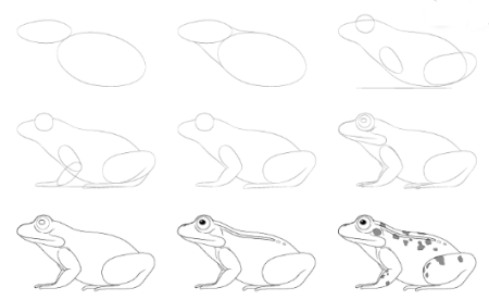 Пошаговое рисование для детей