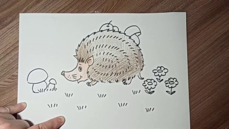 Рисование сюжетного рисунка