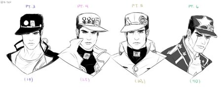 Рохан Кишибе и Джотаро Куджо