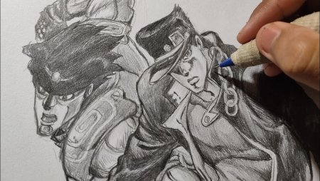 Джоджо Джотаро и Стар платинум