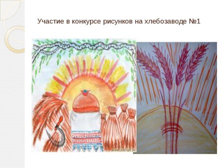 Рисование колосок старшая группа