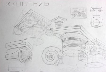Дорическая Капитель Строгоновка