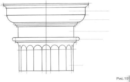 Дорическая Капитель схема