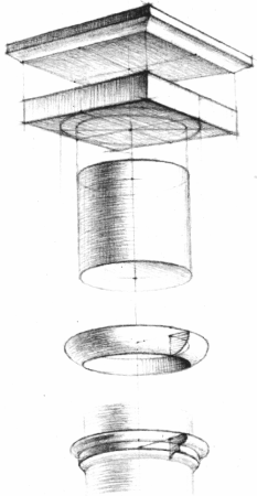 Дорическая Капитель построение