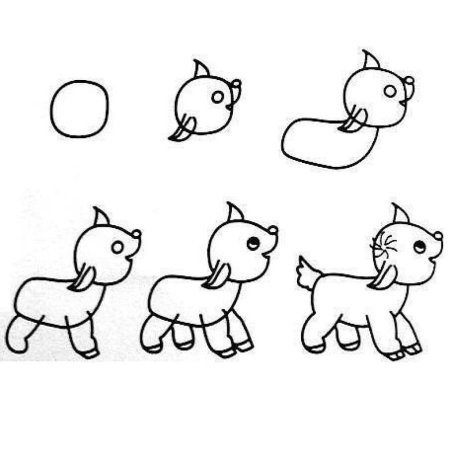 Как нарисовать козла