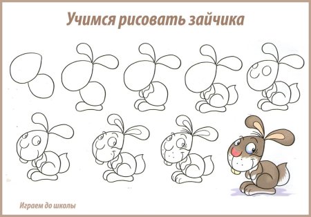 Схемы рисования для детей