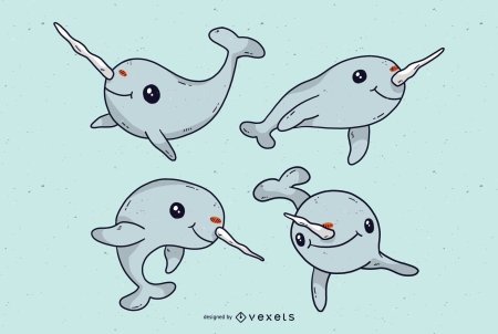 Нарвал раскраска