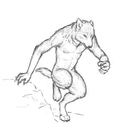 Вервольф референс позы