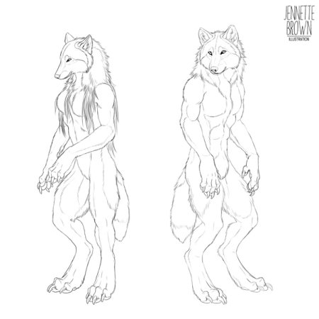 Как нарисовать оборотня за 5 минут фломастерами