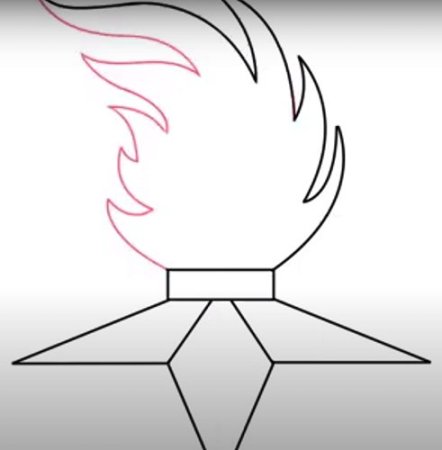 Вечный огонь раскрасить