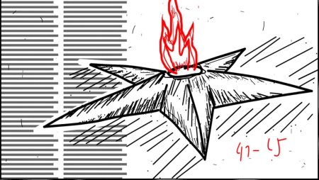 Разукрасить вечный огонь