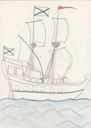 Фреска 6 класс музыка простая поэтапно