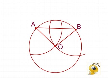 Рисунки циркулем по этапно
