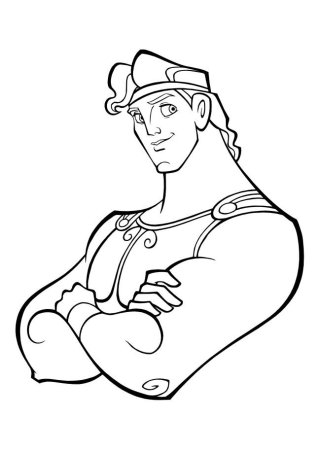 Зевс и гера карандашом