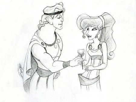 Набросок тела принцесс