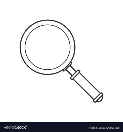 Увеличительное стекло для раскрашивания