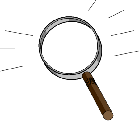 Лупа анимация