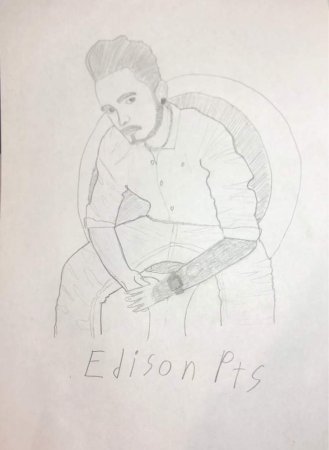 Портрет Эдисона перца