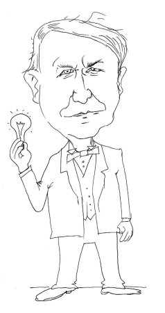 Лёгкие рисунки Эдисона