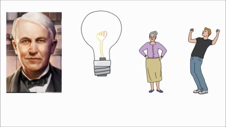 Рисунки Эдисона