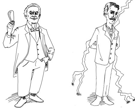 Картинки раскраски Эдисона