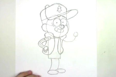 Диппер карандашом