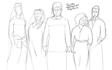 Рисунок семьи для срисовки