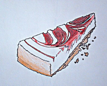 Чизкейк мультяшный