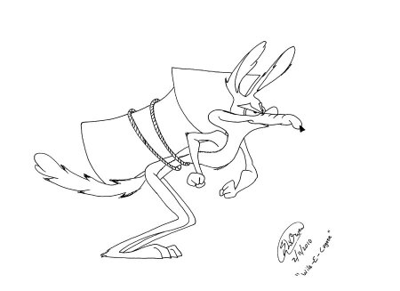 Нарисовать койота