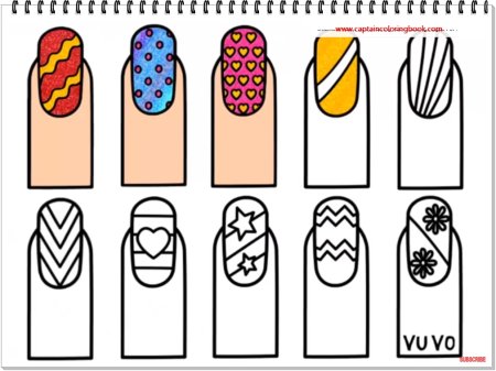 Рисунки на ногтях уроки для начинающих