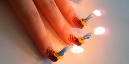 Эскиз ногтей рисунок