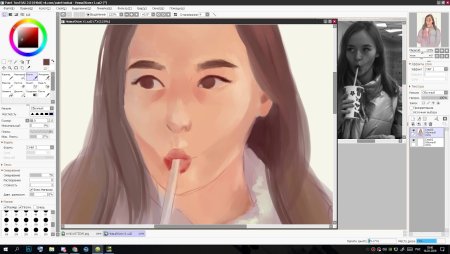 Уроки рисования портрета на графическом планшете