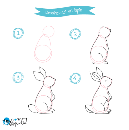 Как нарисовать зайца поэтапно для детей