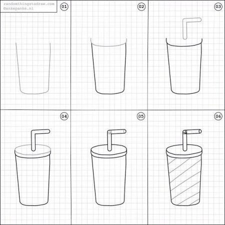 Рисунки блюд для срисовки