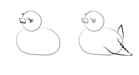 Нарисовать домашних птиц для 1 класса