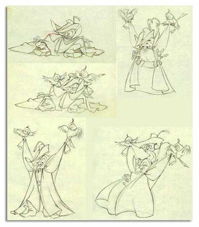 Рисунок по сказке спящая Царевна Жуковский