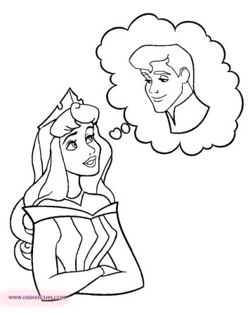 Несложный рисунок принцессы