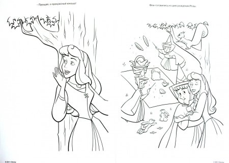 Набросок принцессы Аврора